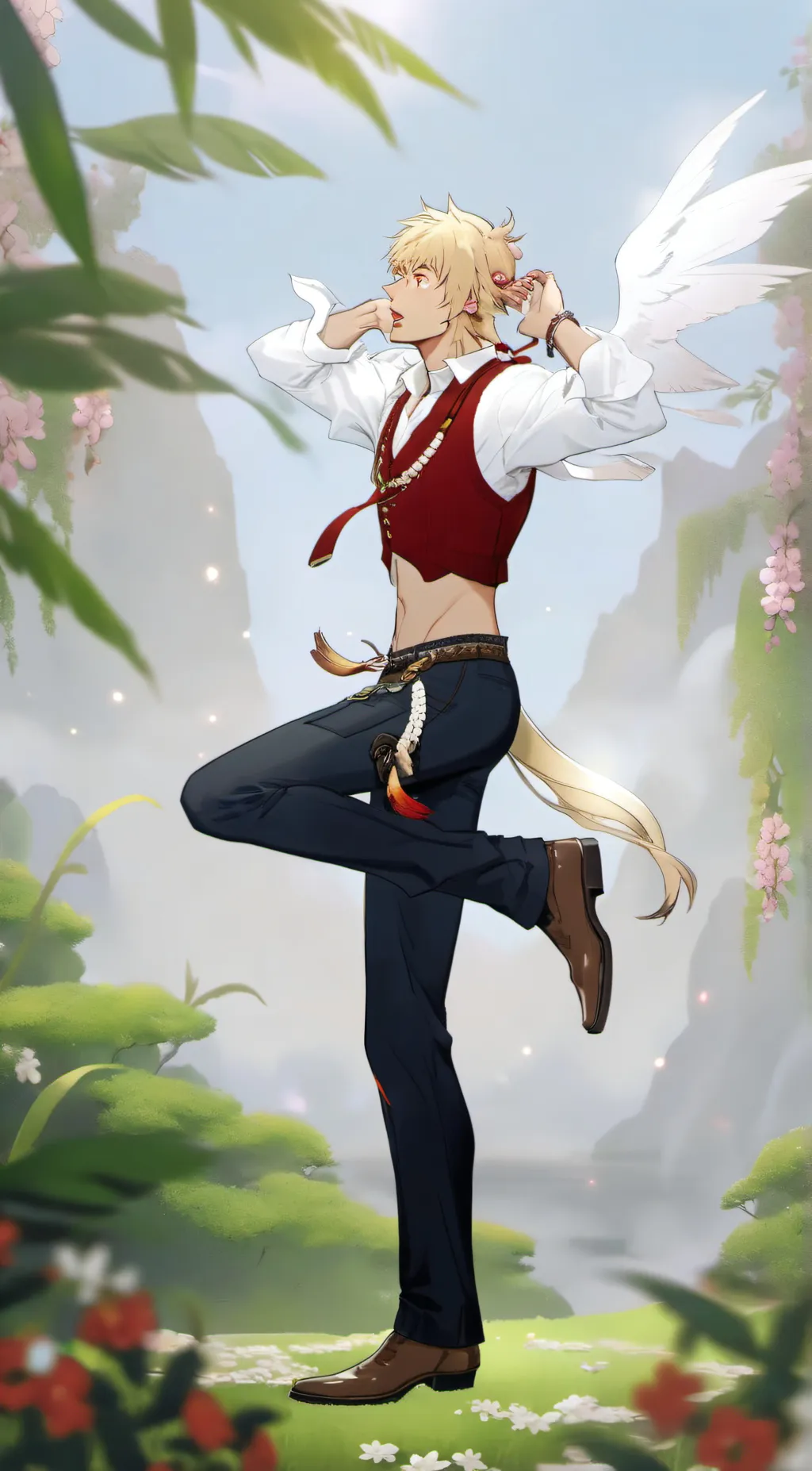 ai character: Adam background