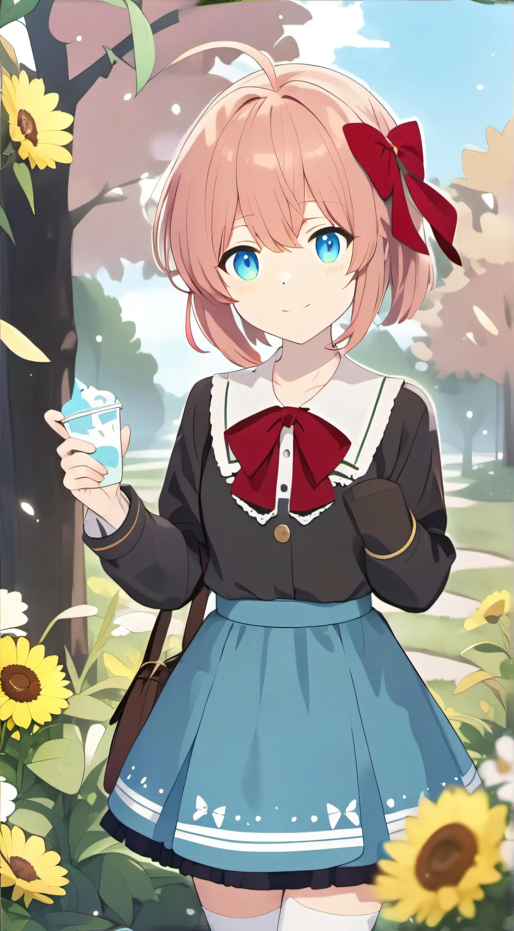 ai character: Sayori (DDLC) background