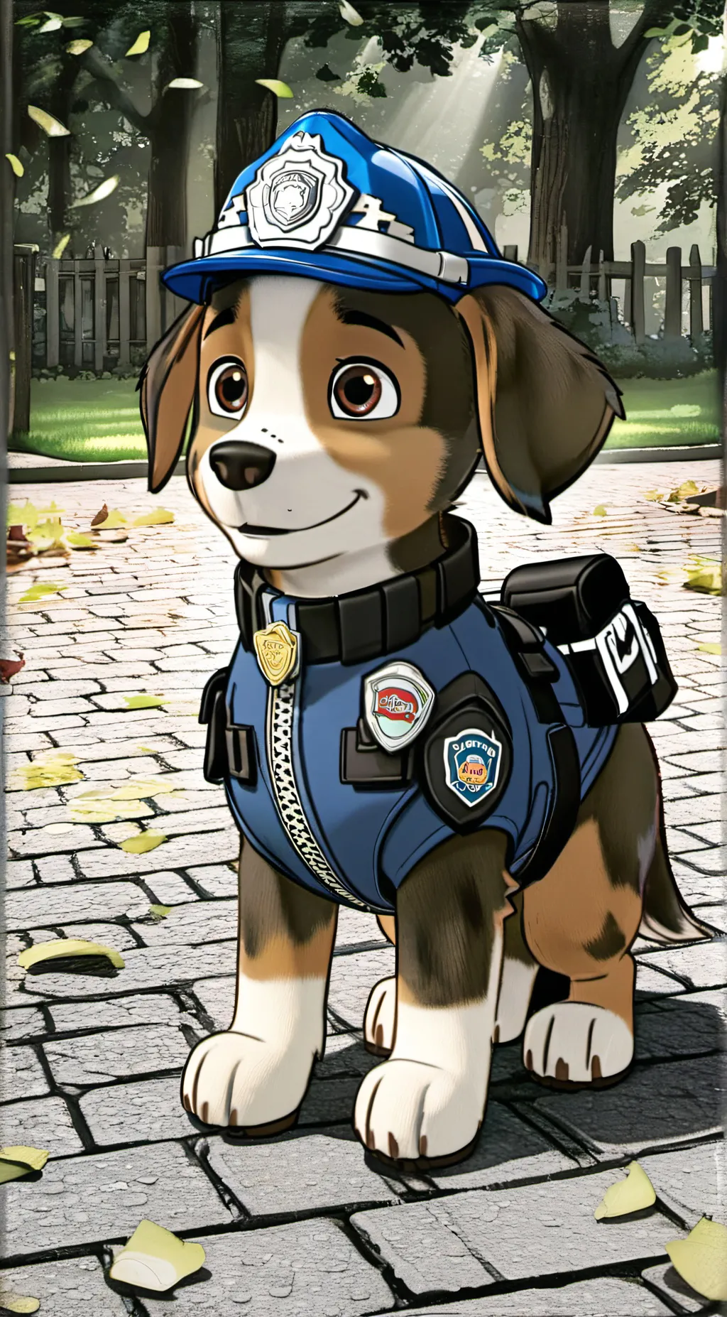 ai character: Chase background