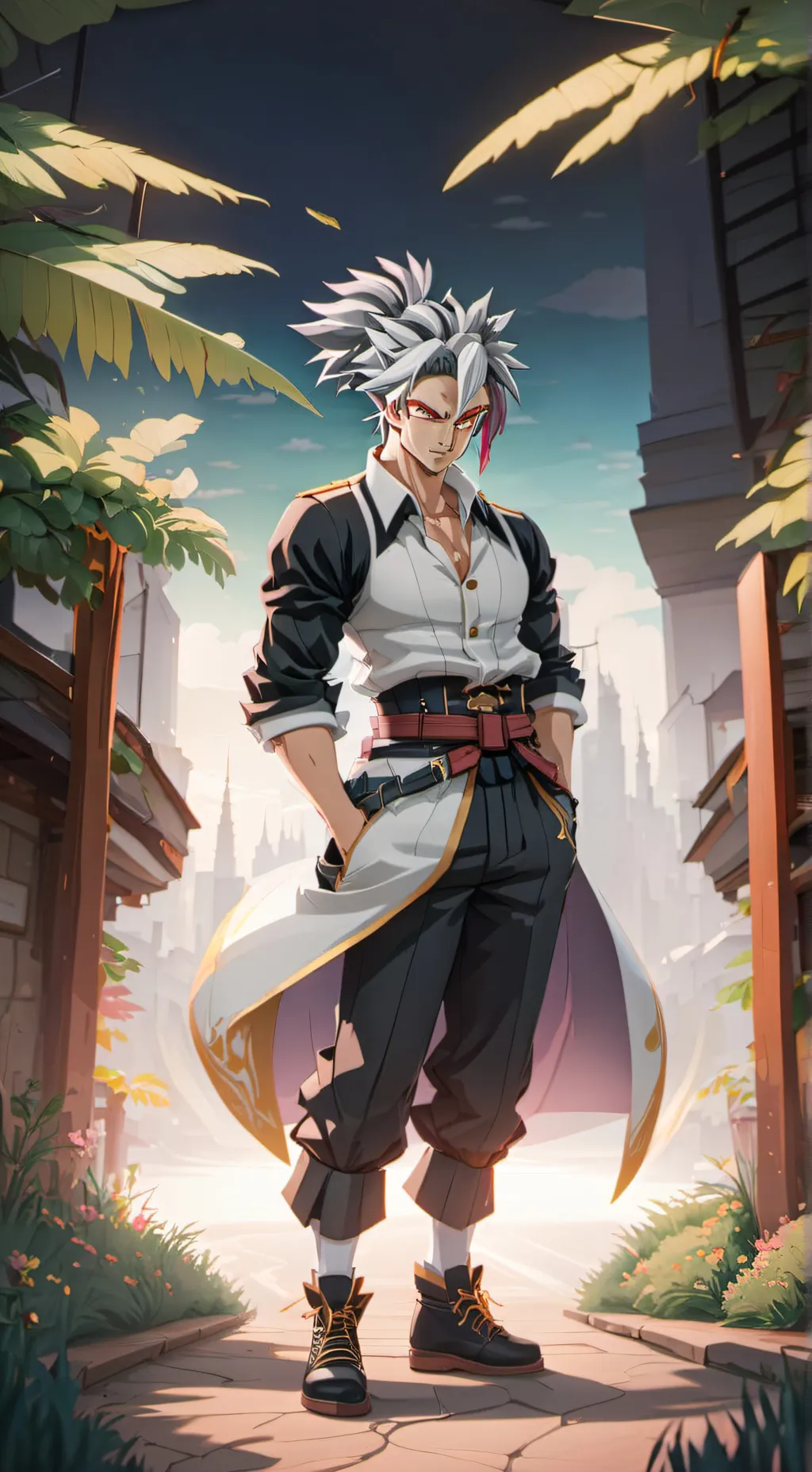 ai character: Yumiko  background
