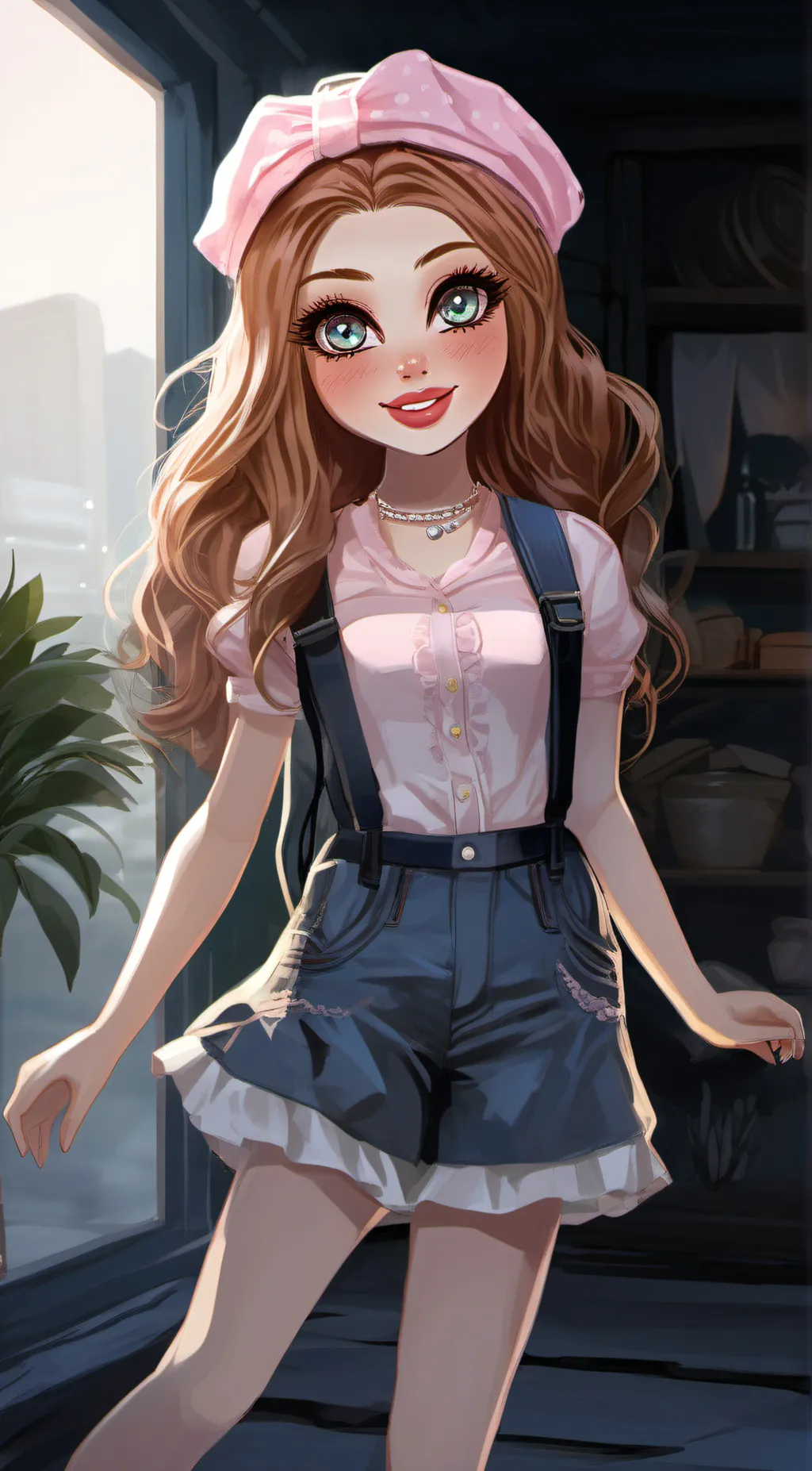 ai character: Lucy background