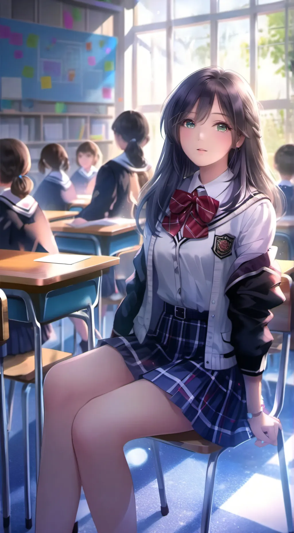 ai character: Mia background