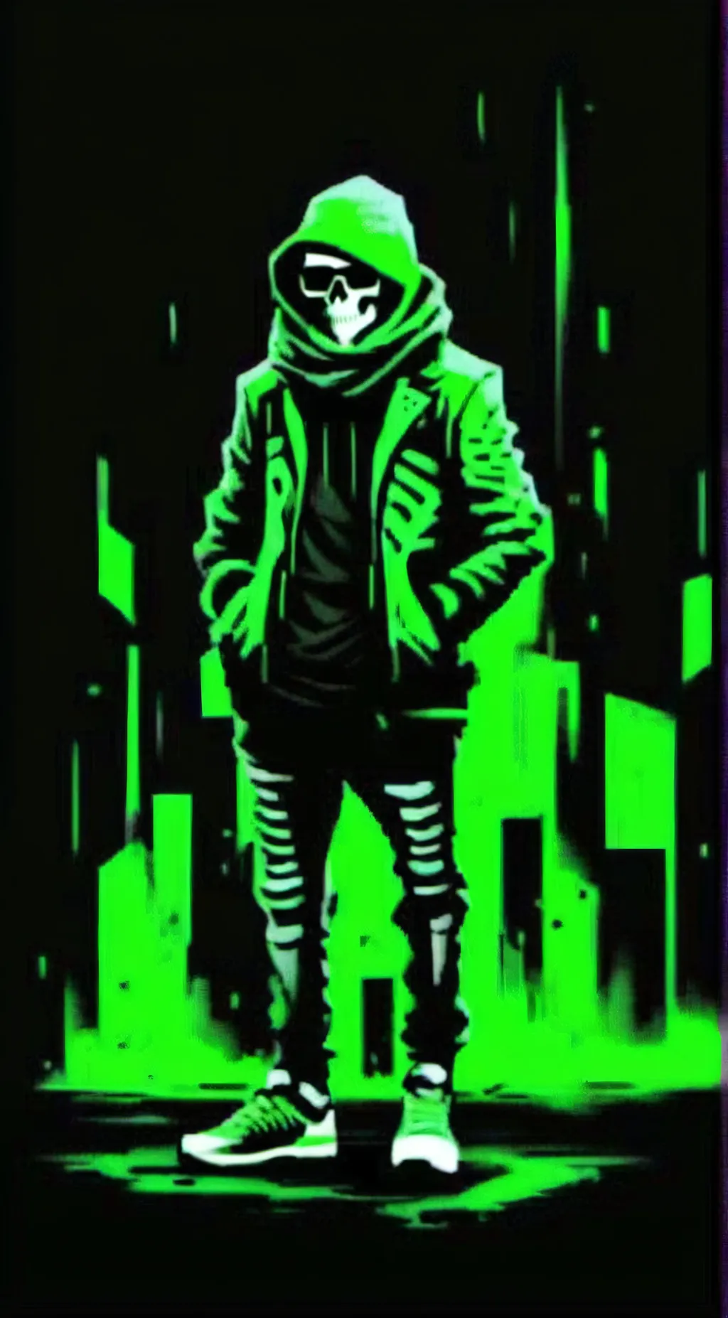 Talkie AI - Chat with Green sans