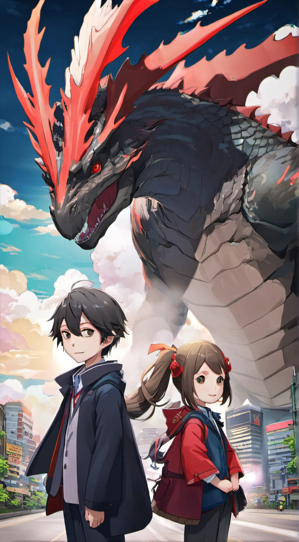 ai character: twin muto background