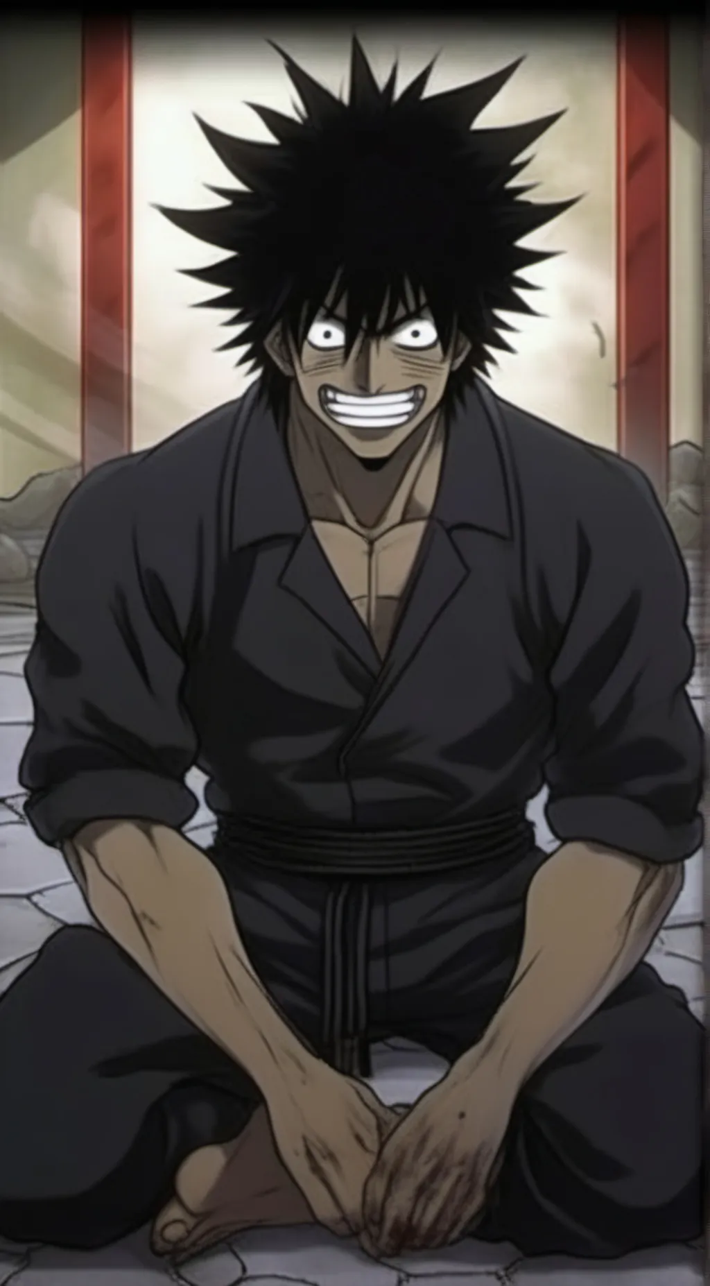 ai character: meguro background