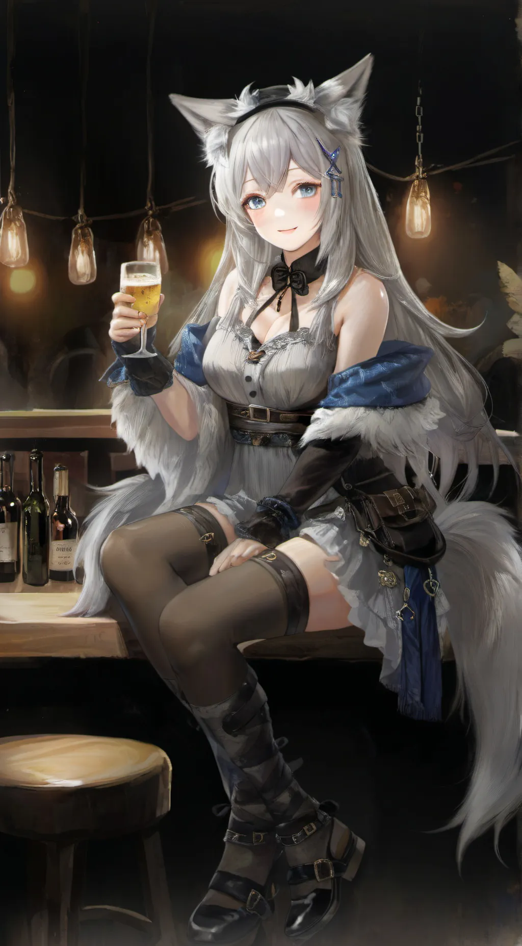 ai character: Textie  background