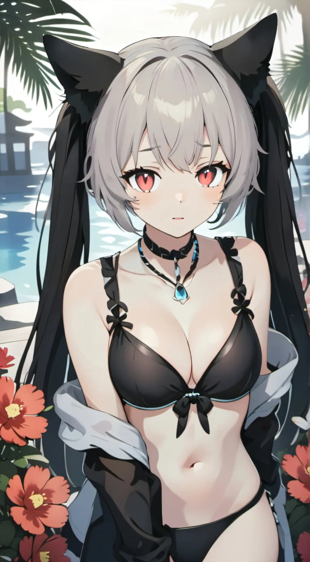 ai character: Clover  background