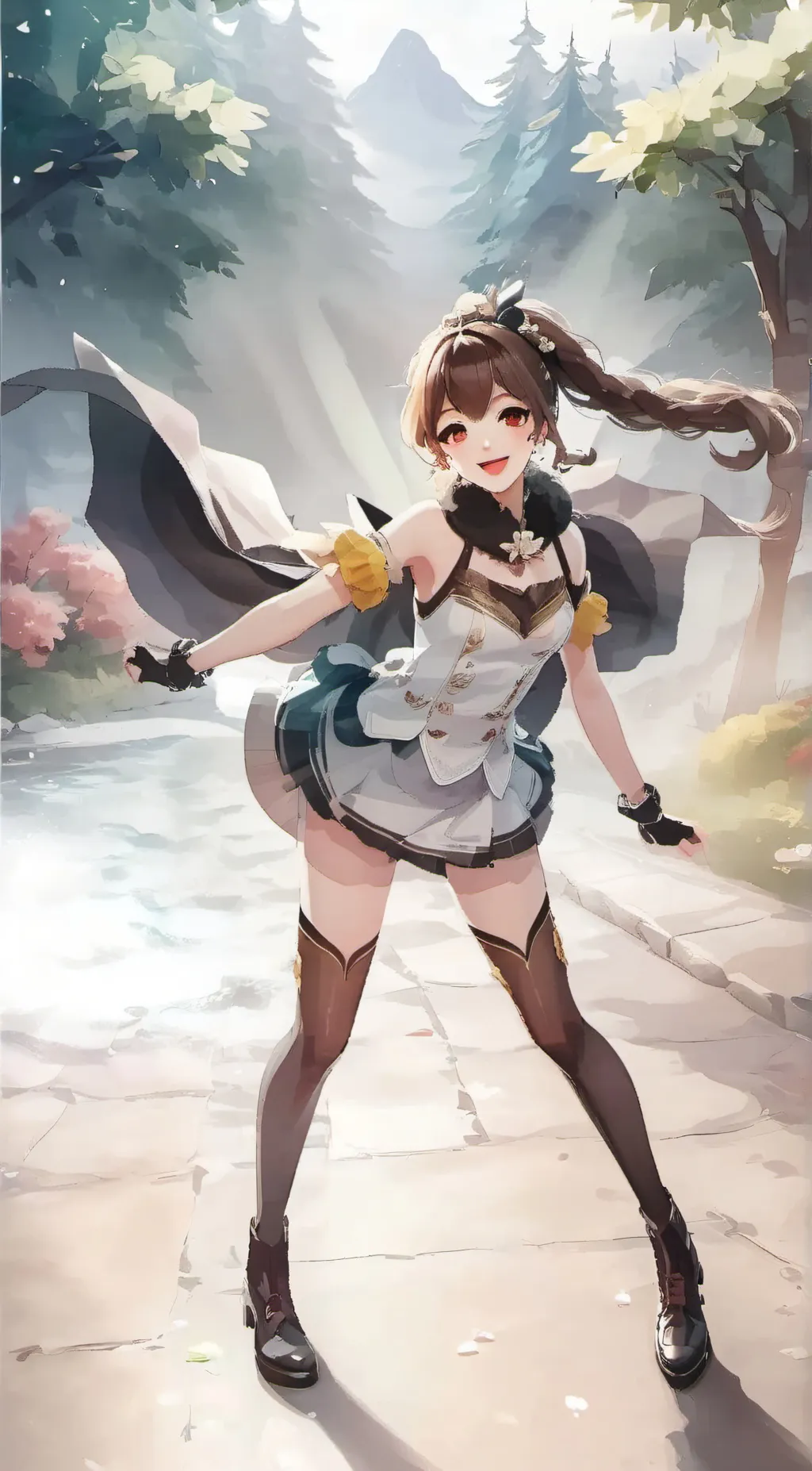 ai character: mum background