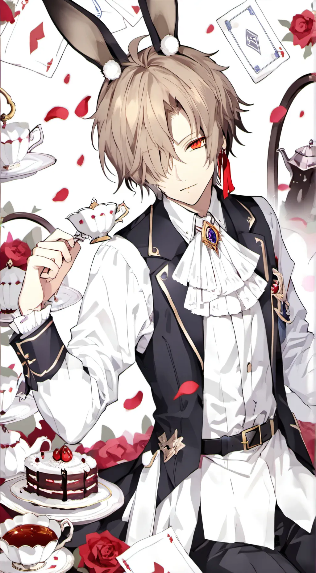 ai character: Marc. T. Hare background