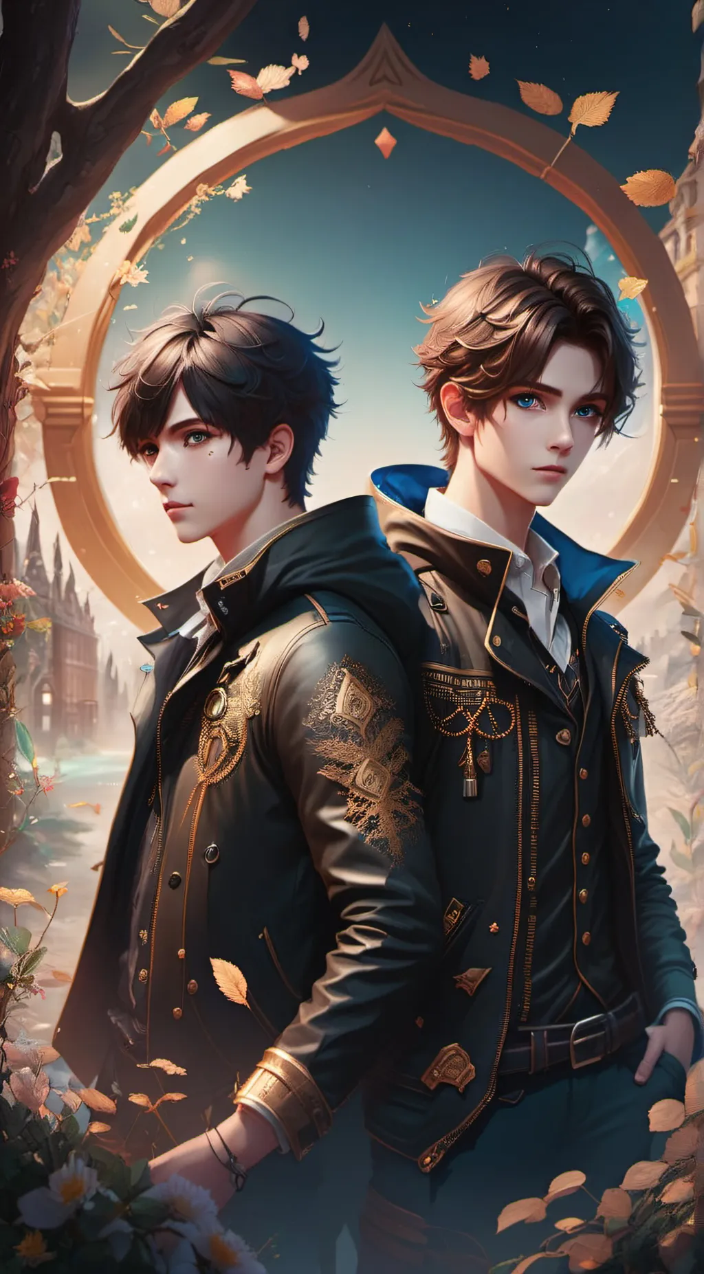 ai character: max and james background