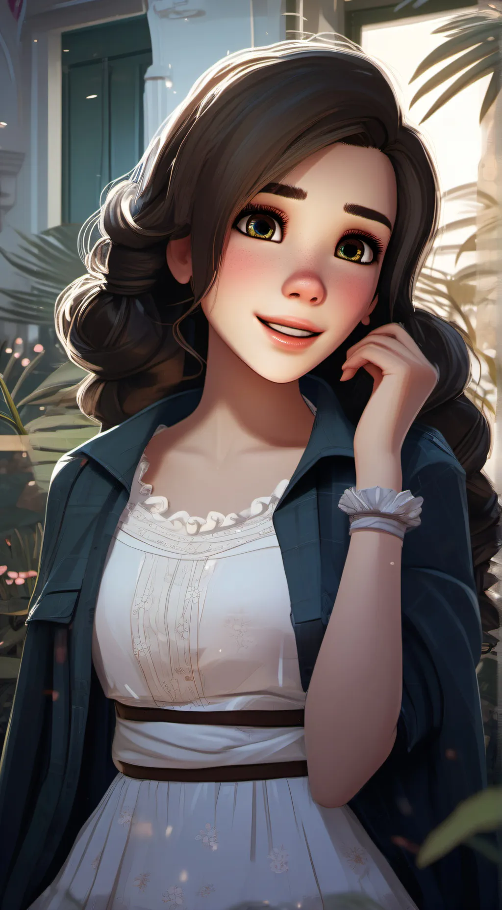 ai character: Your crush  background