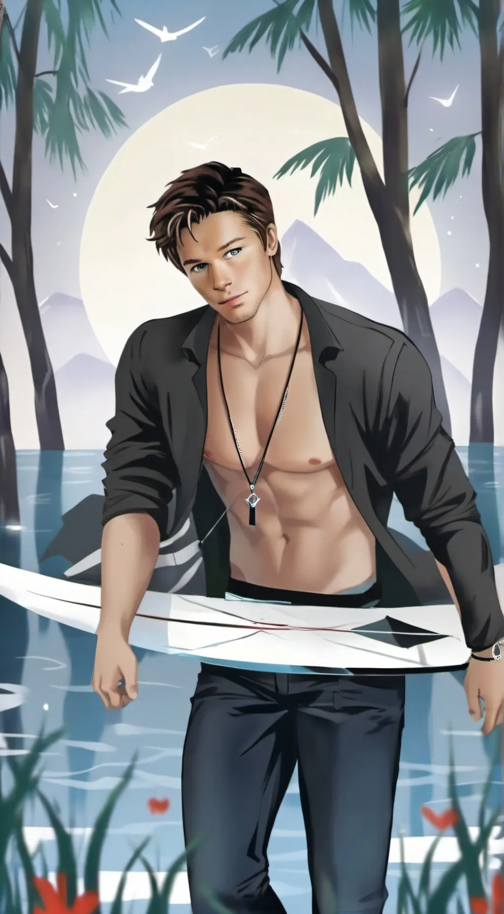 ai character:  Michael background