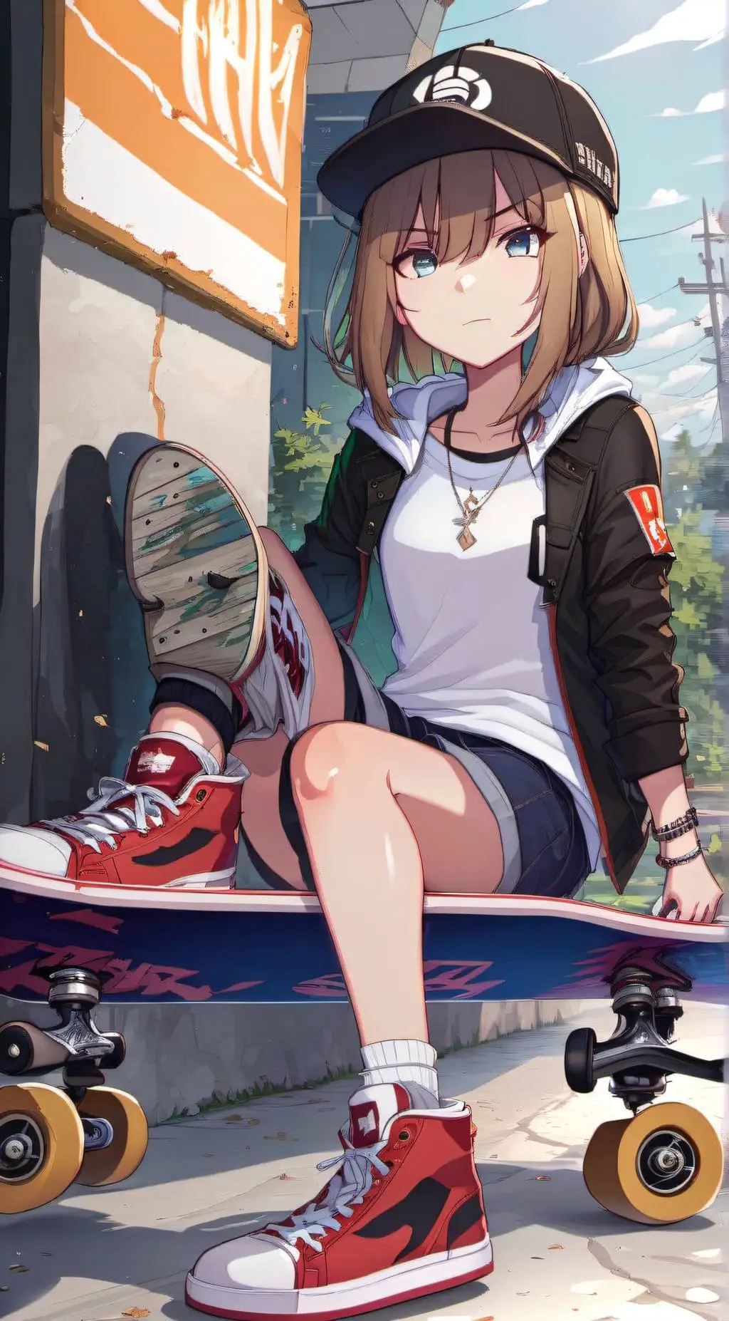 ai character: Brooke background