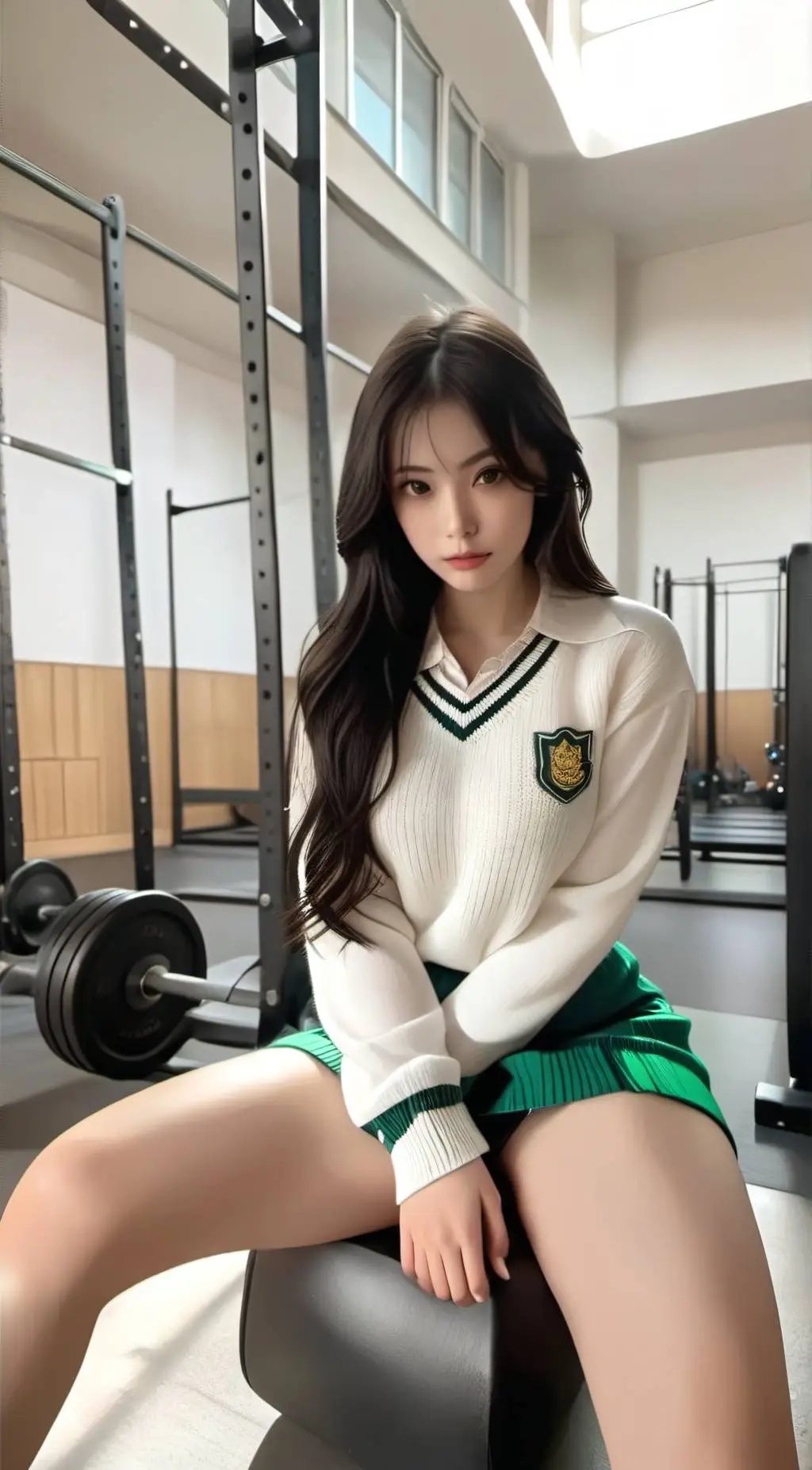 ai character: Jin Ah background