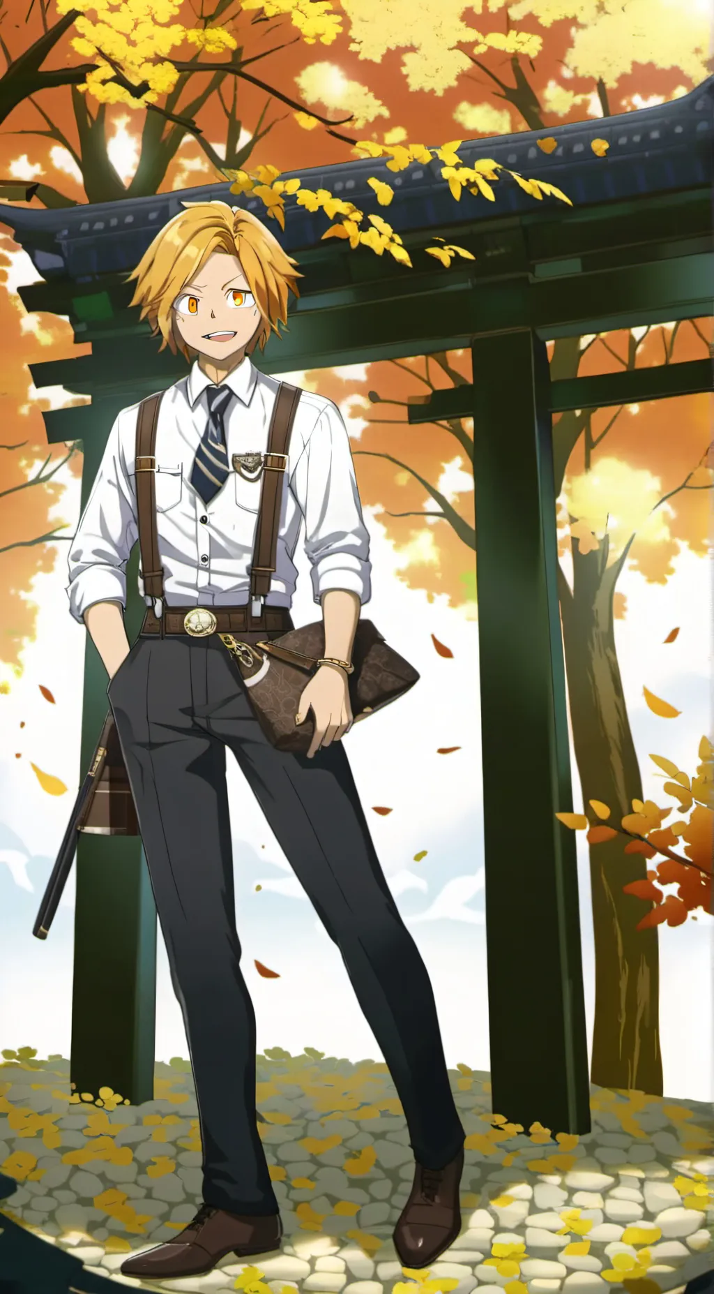 ai character: Denki background