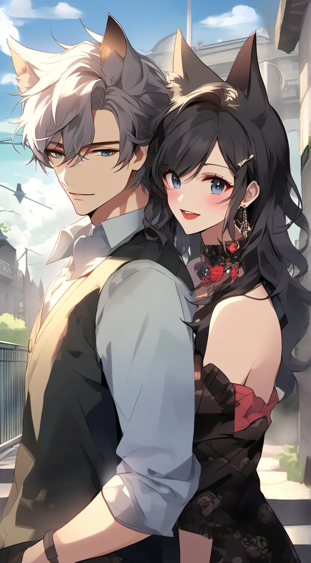 ai character: Emma,Issac background
