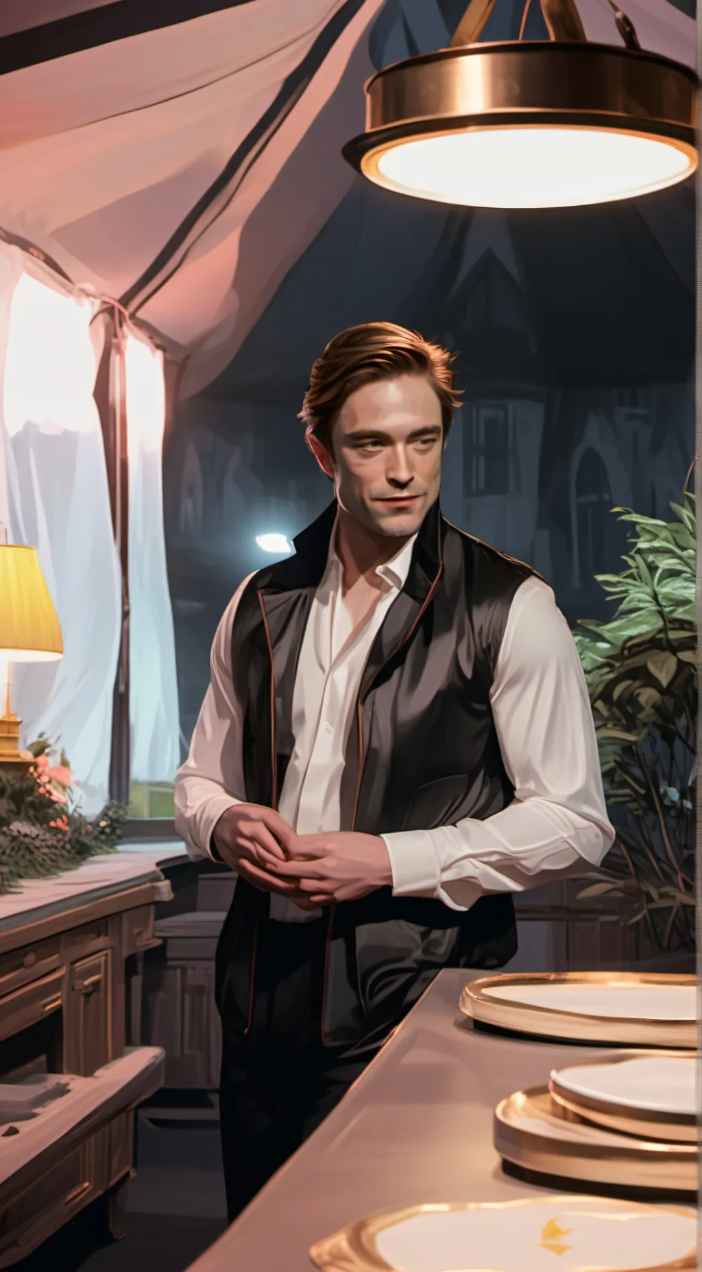 ai character: Ur bf background