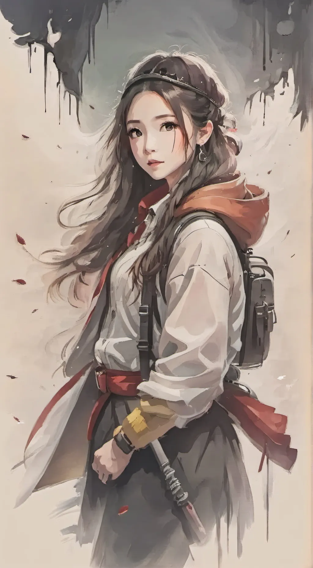 ai character: amy background