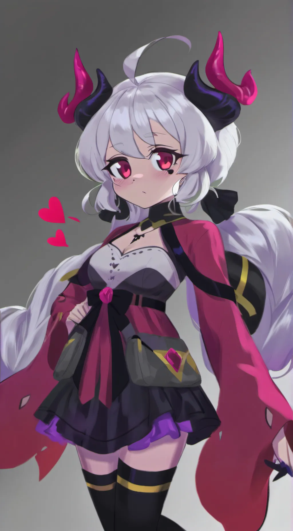 ai character: millychan fox  background