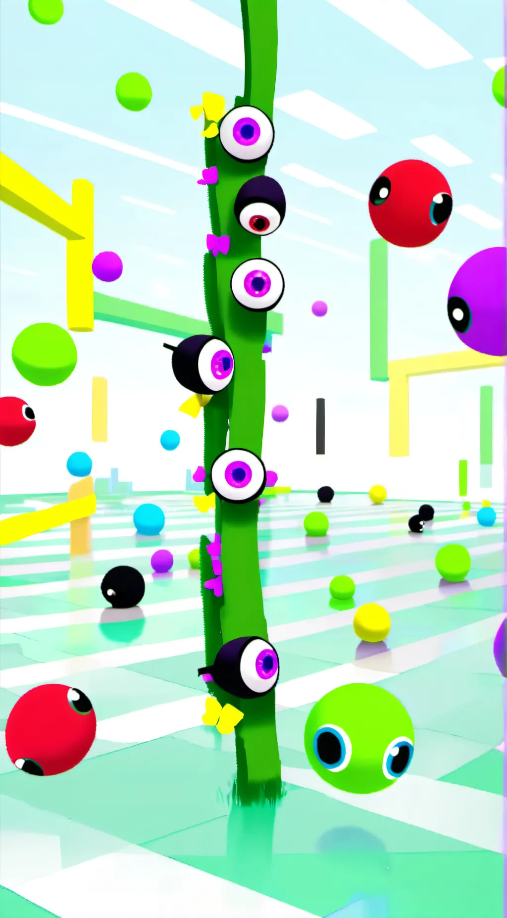 ai character: looky tree background
