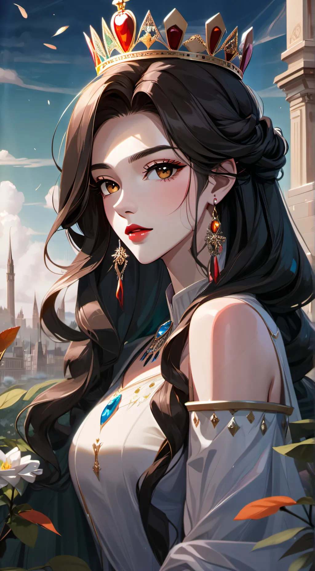 ai character: Rose  background