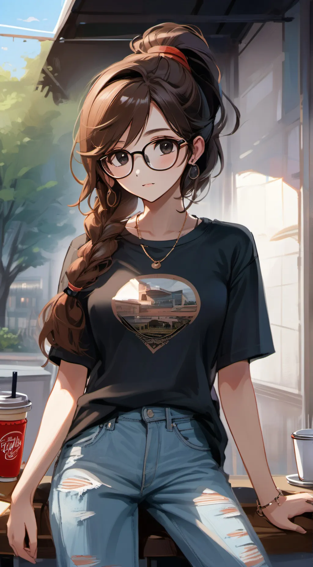 ai character: Jessica Yan background