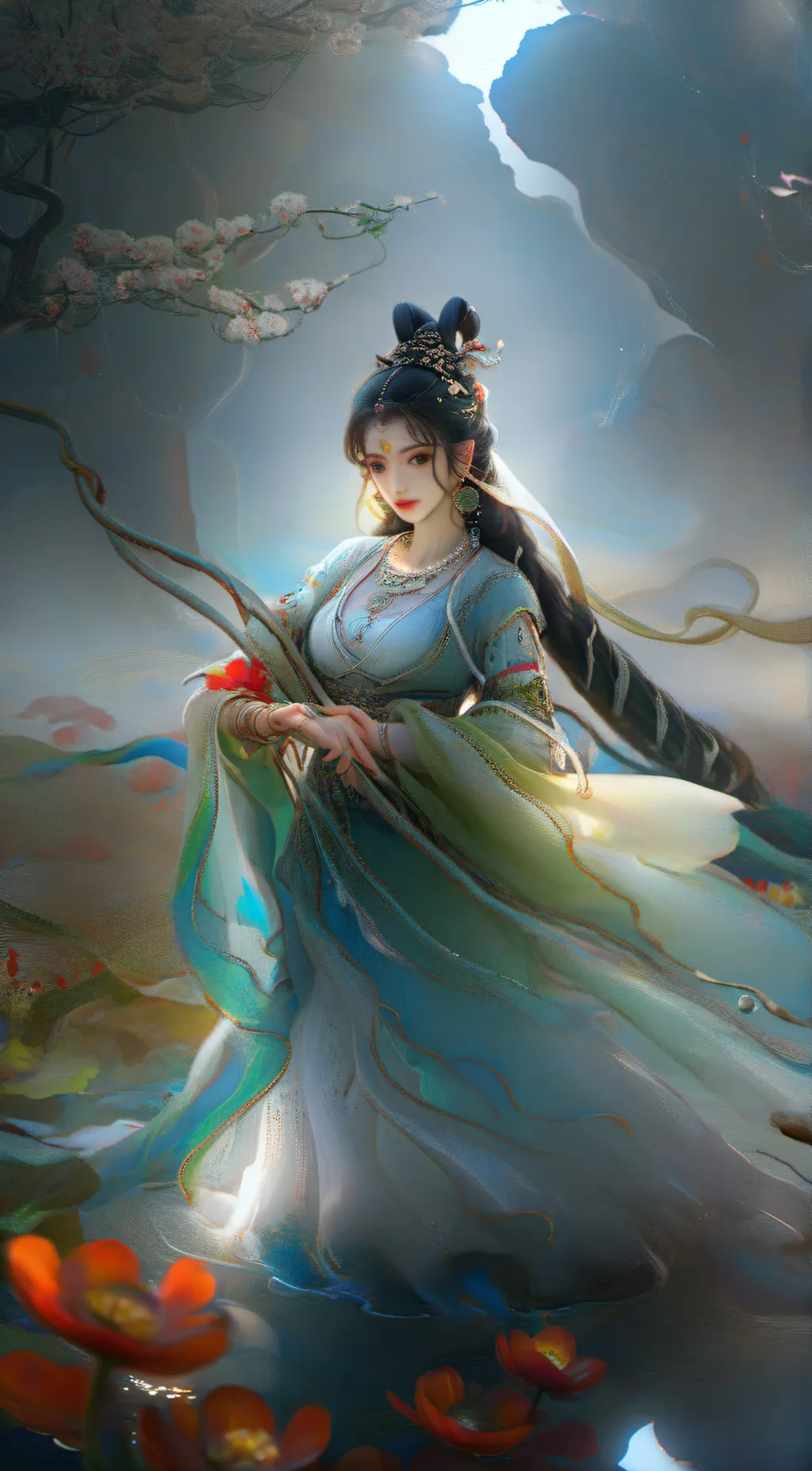 ai character: bell background