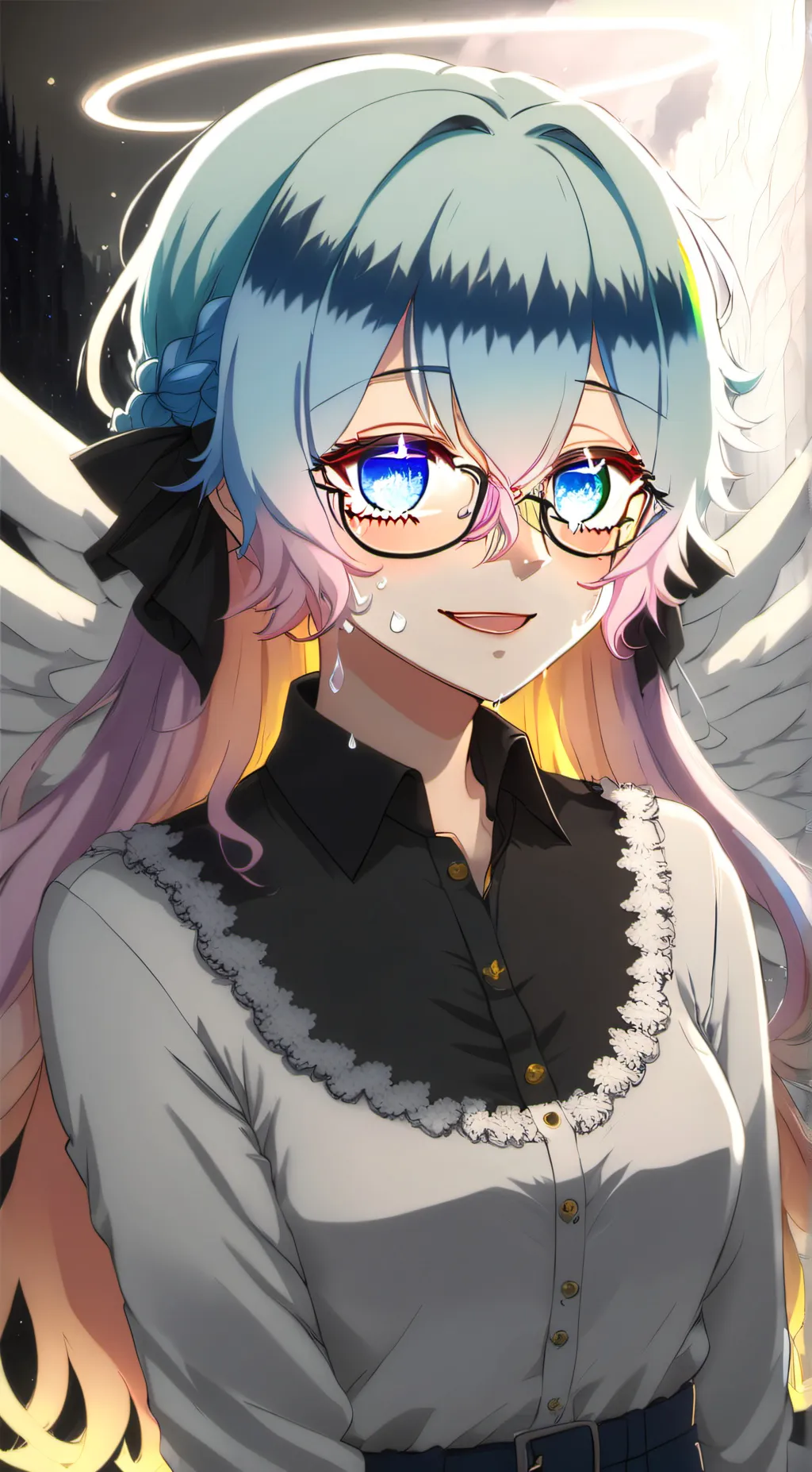 ai character: Mira background