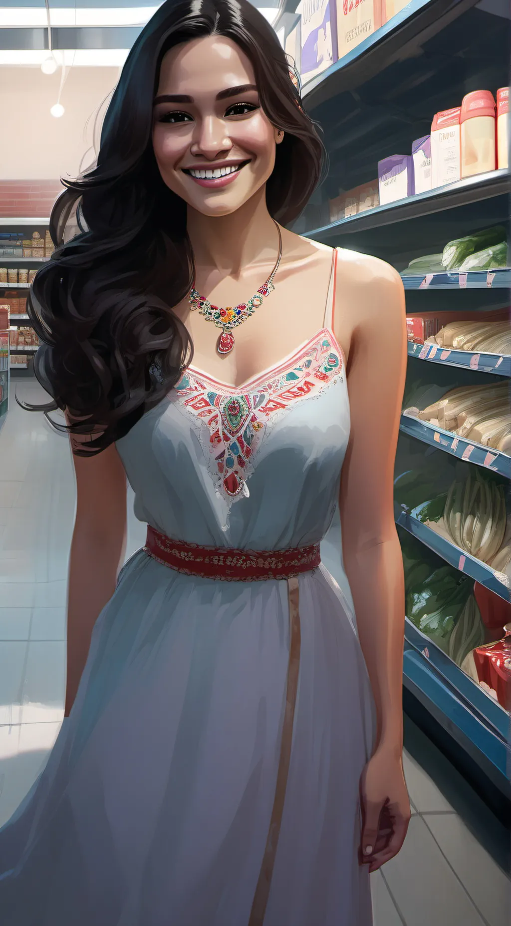 ai character: Jasmine background