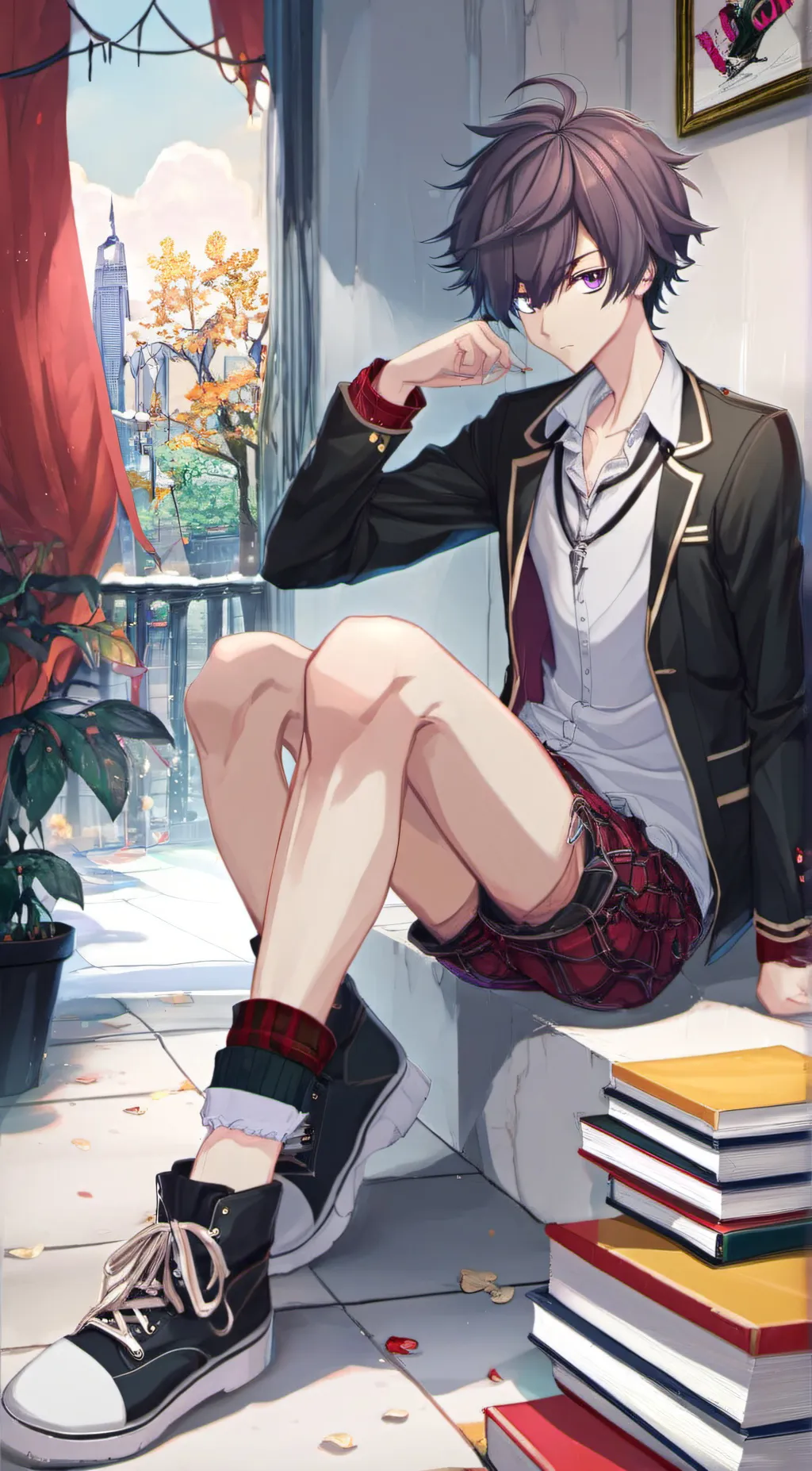 ai character: elijah background
