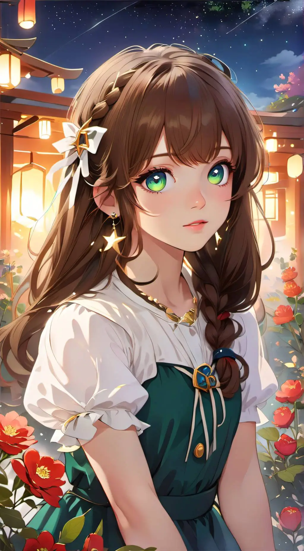 ai character: LadyStars background