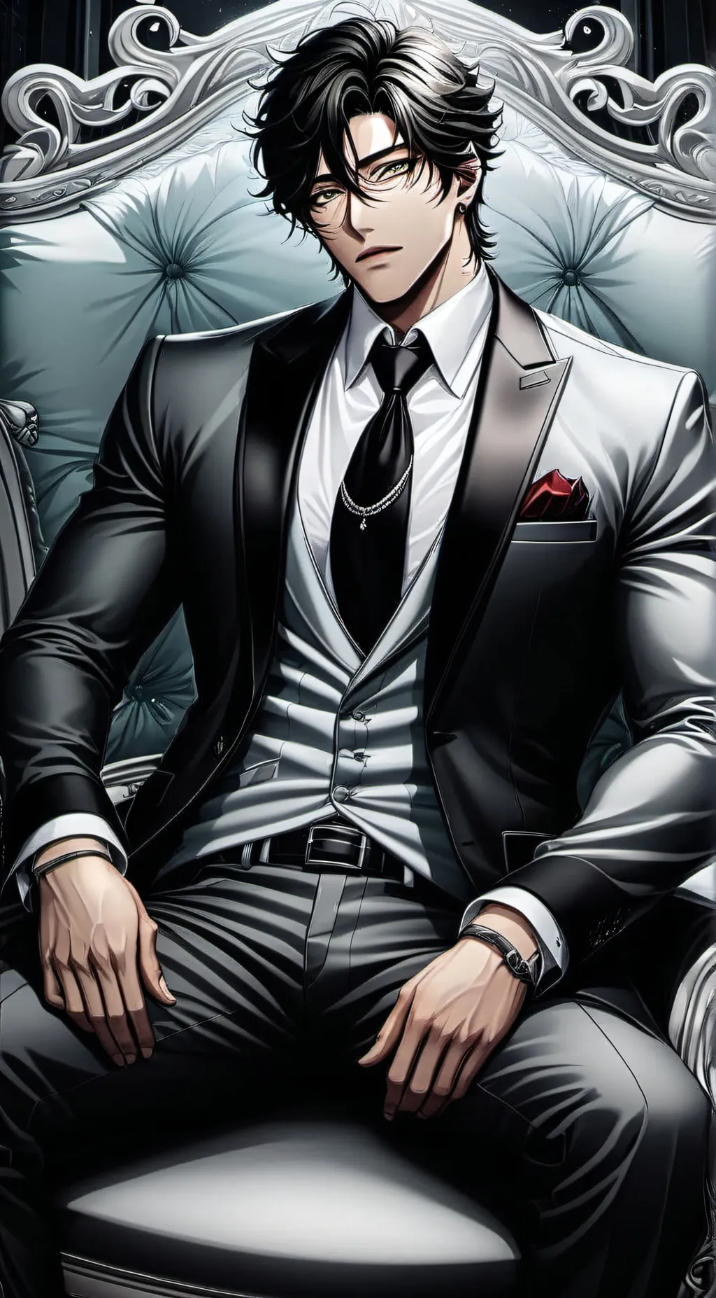 ai character: lucas valintino  background