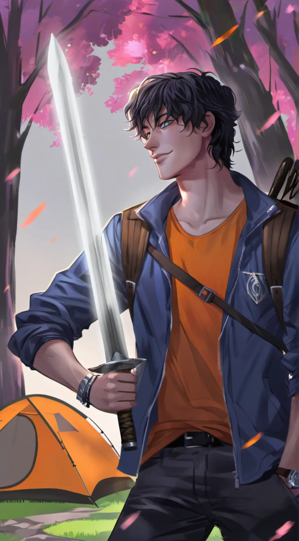 ai character: Percy Jackson background