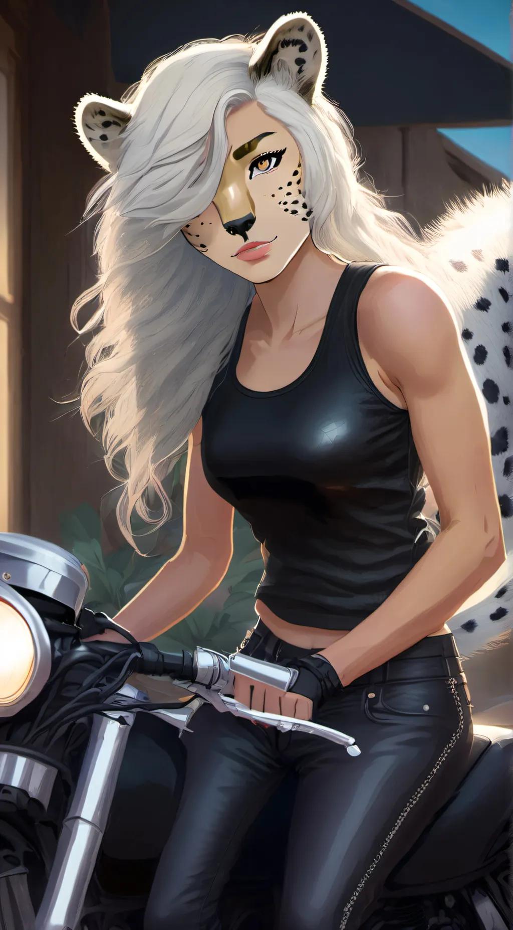 ai character: chetarah background