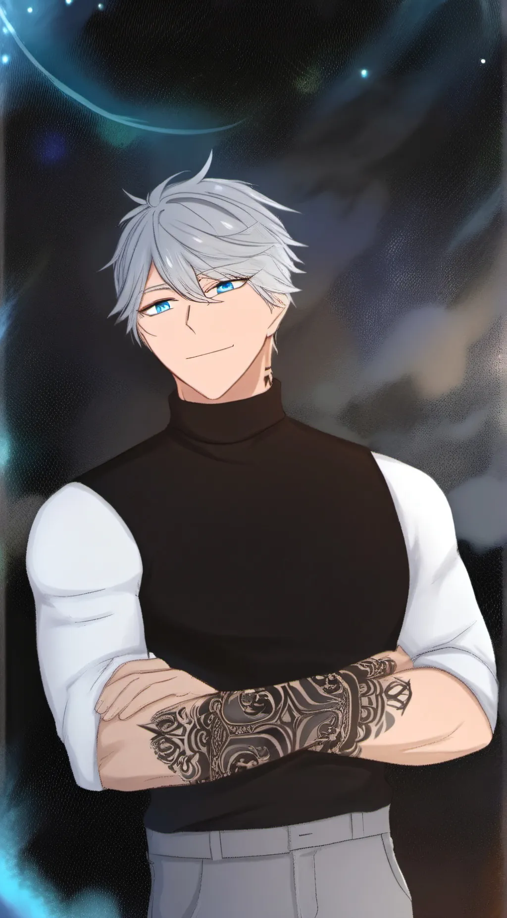 ai character: Solomon background