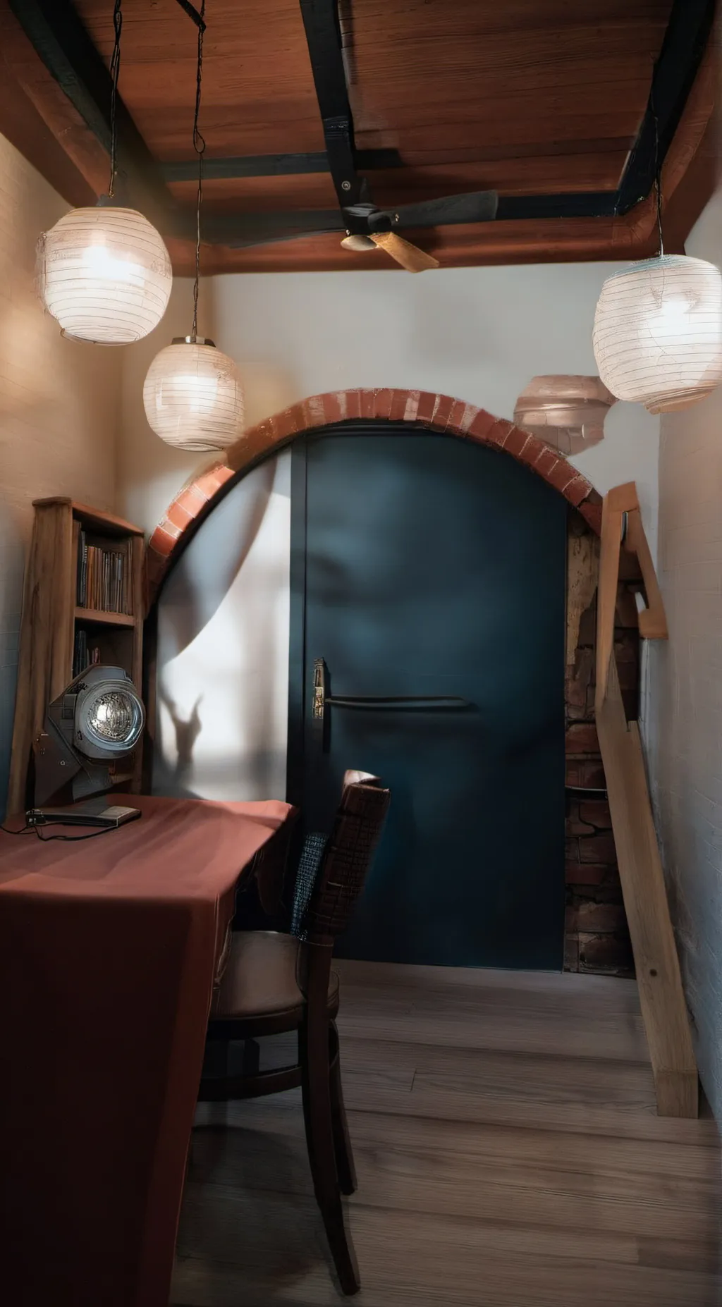 ai character: me/sadness background