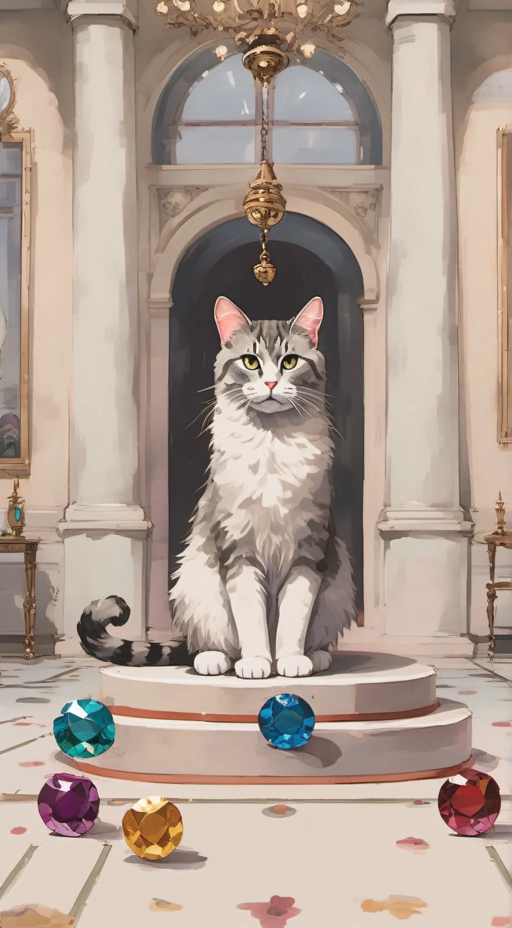 ai character: Marquees background