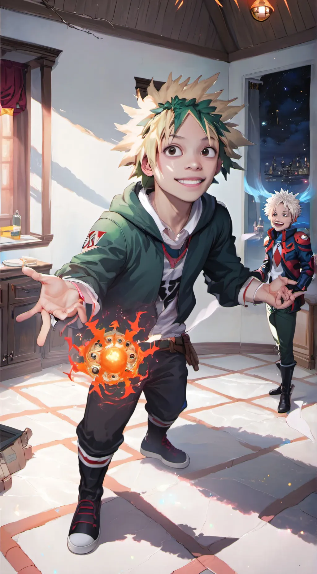 ai character: Emily  background