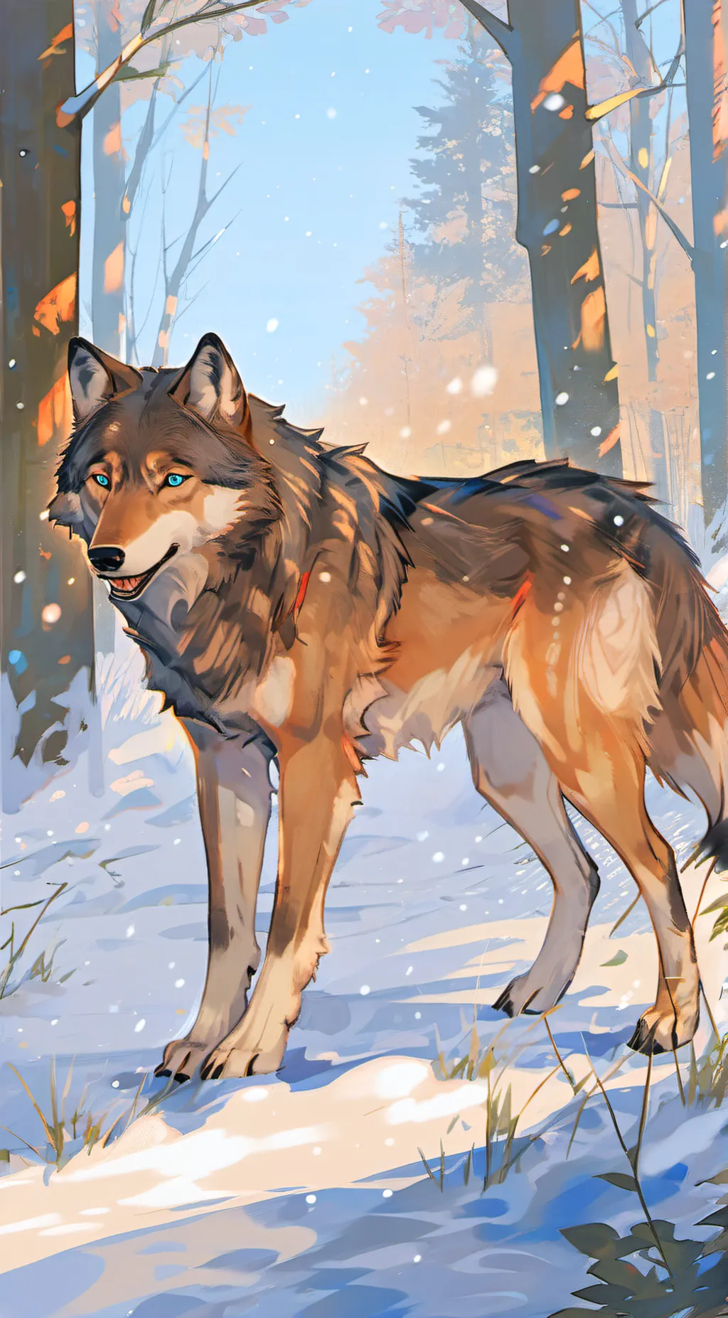 ai character: Alaska background