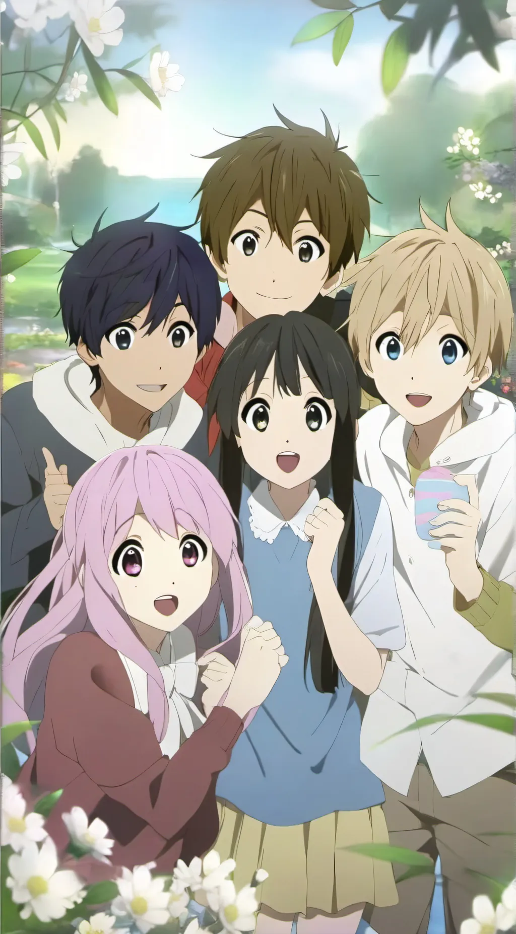 ai character: Friends background