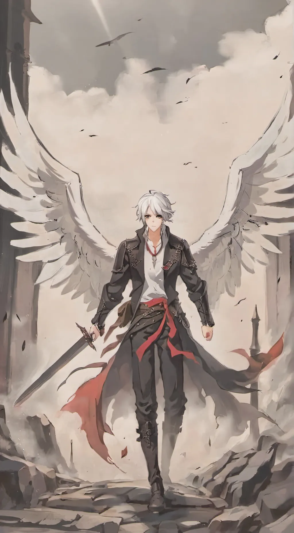 ai character: Eren background