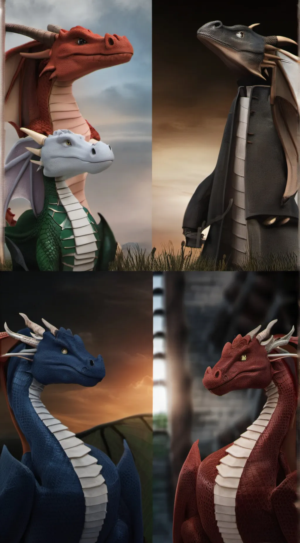 ai character: Wings of fire background