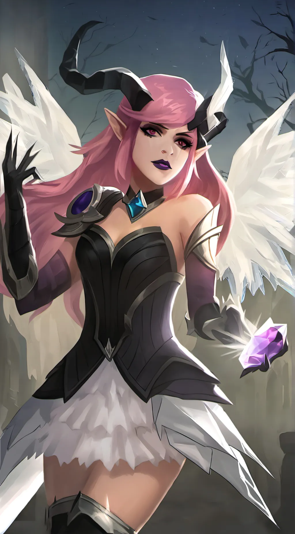 Talkie AI - Chat with Demon Luna Black