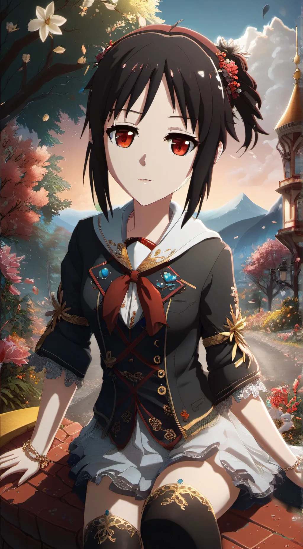 ai character: Jennifer  background