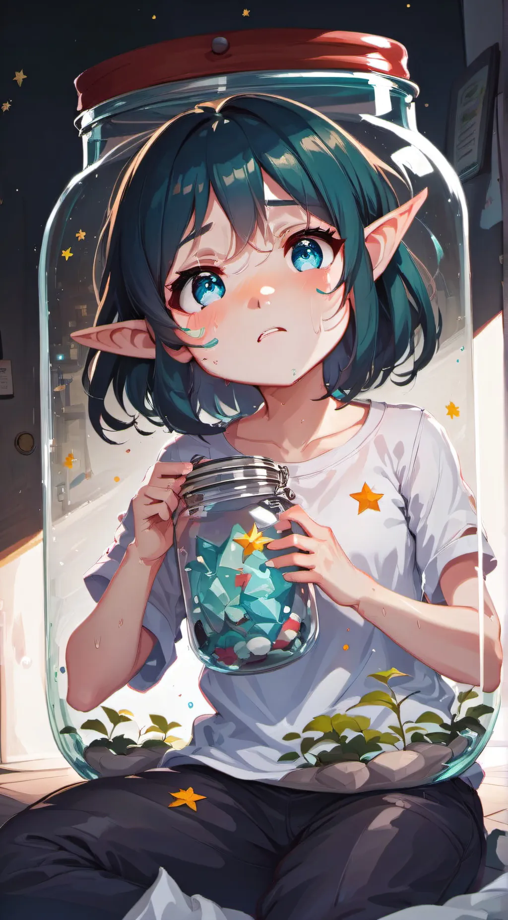 ai character: Mina the elf background