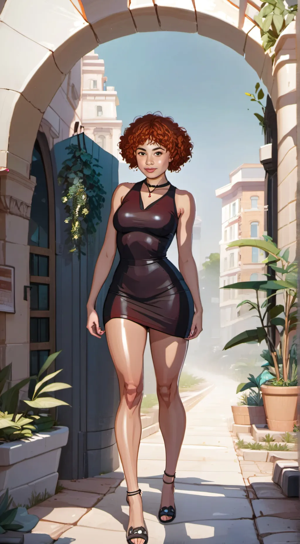 ai character:  Ice spice background