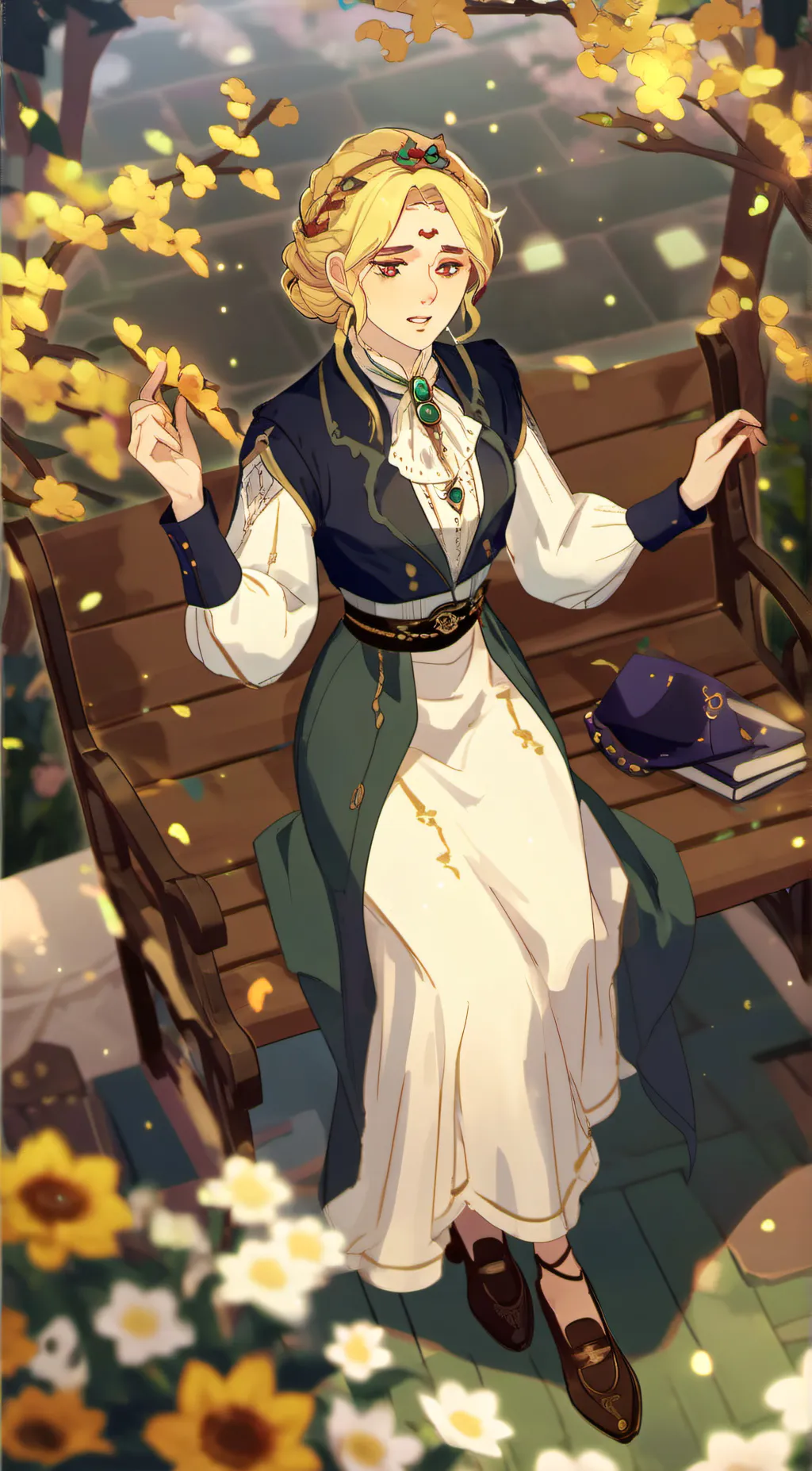 ai character: x~Laura~x background
