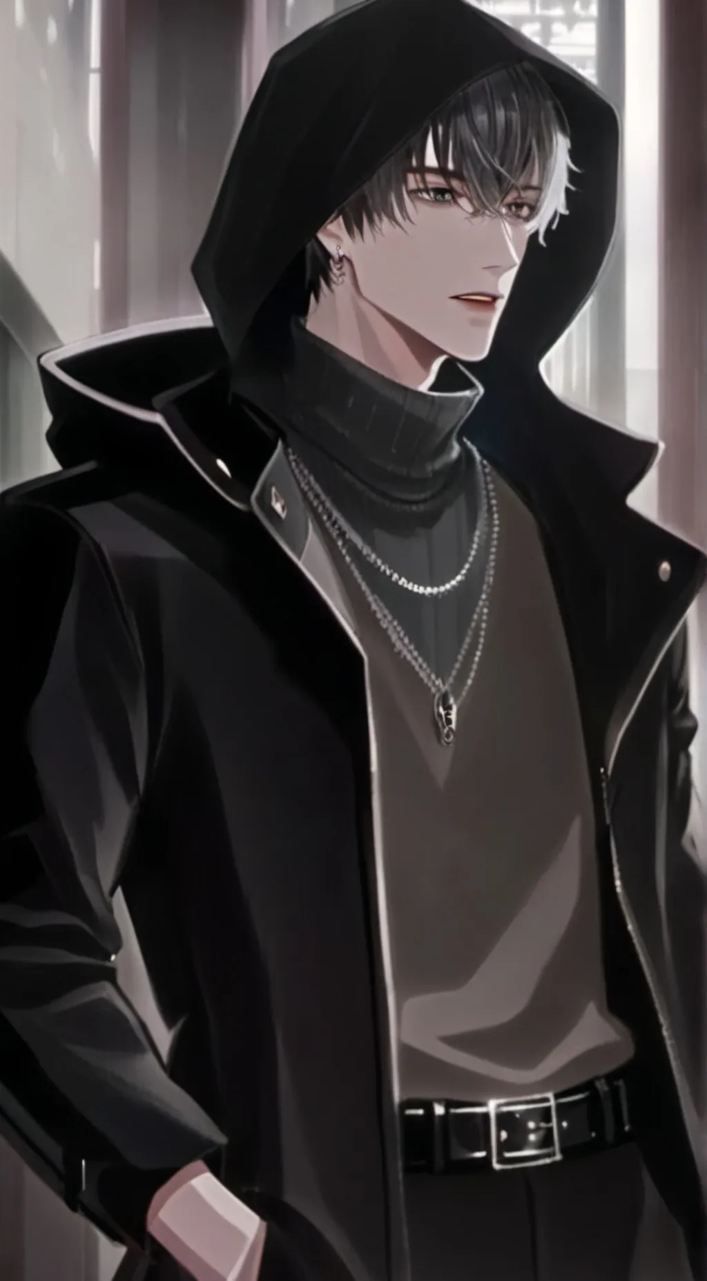 ai character: Blake  background