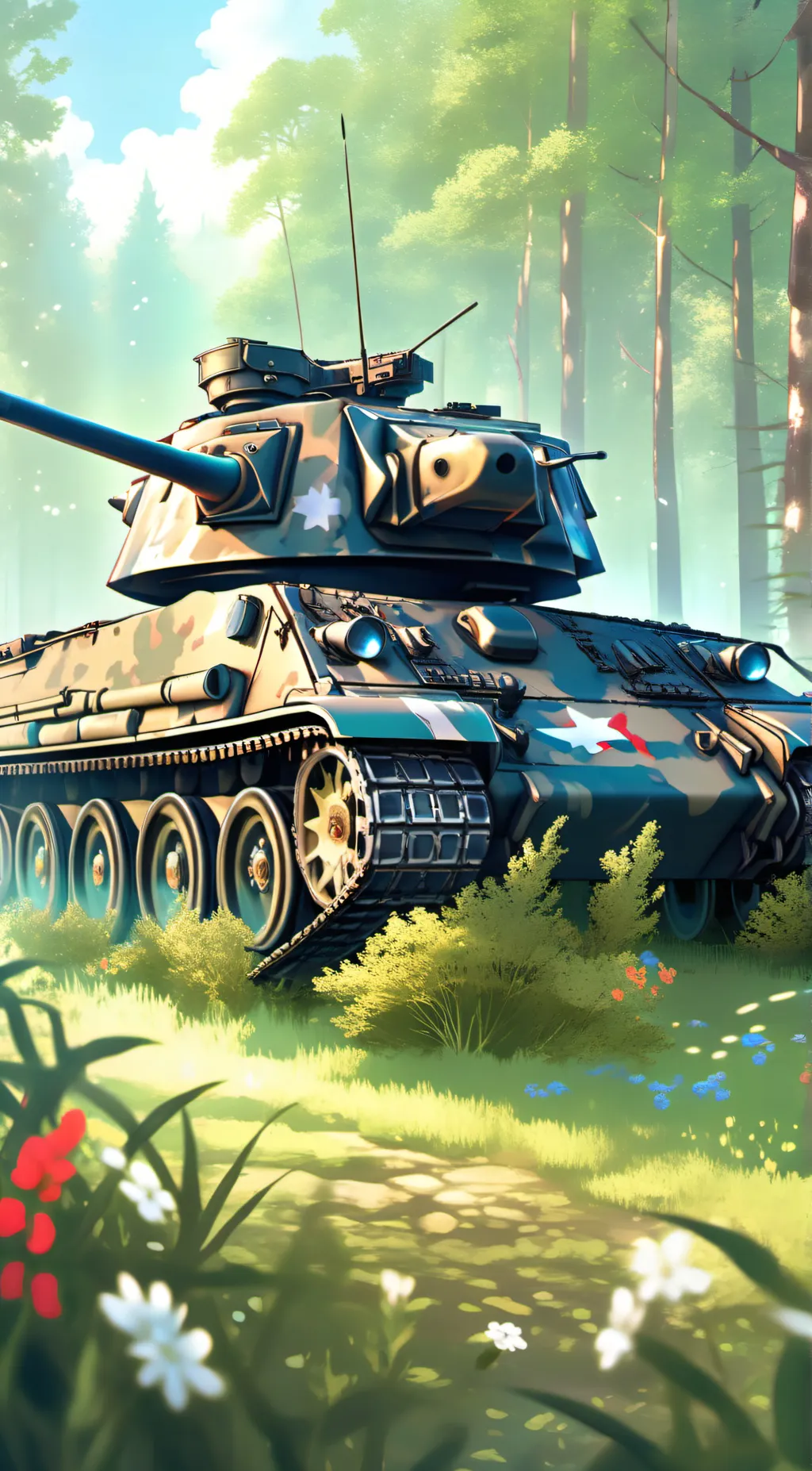 ai character: Wot Blitz background