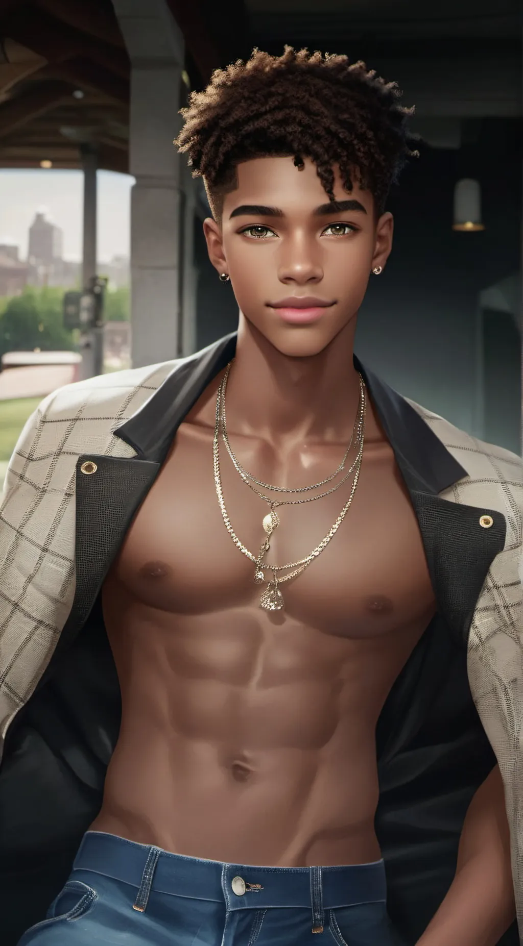 ai character: tanner  background